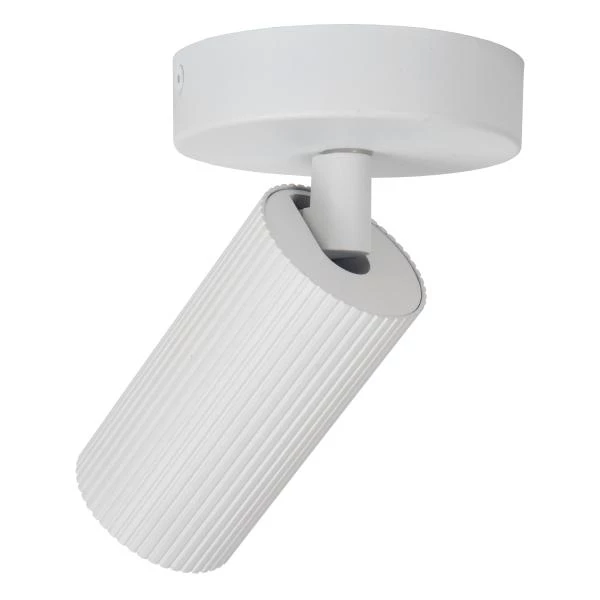 Lucide CLUBS - Ceiling spotlight - 1xGU10 - White - detail 1